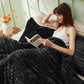 Striped Flannel Comforter Set