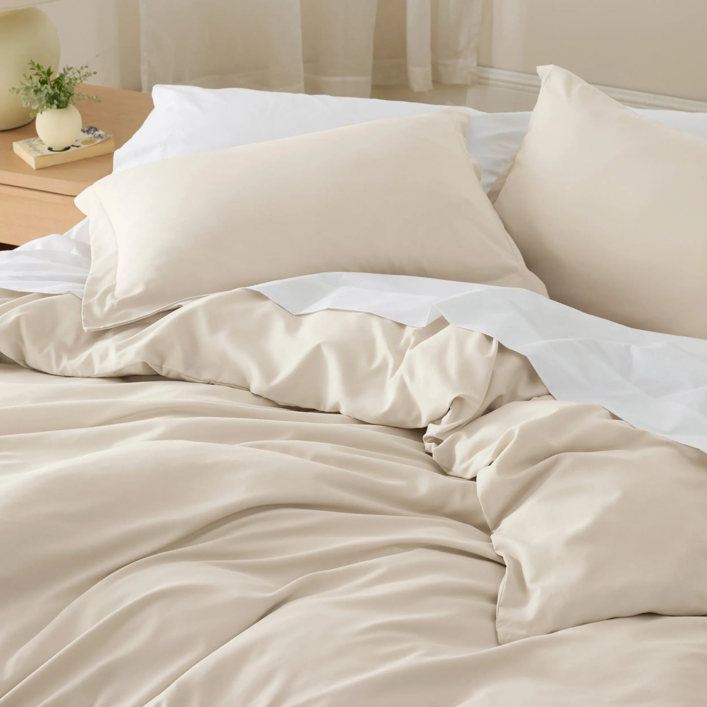 Brushed Microfiber Duvet Cover Set