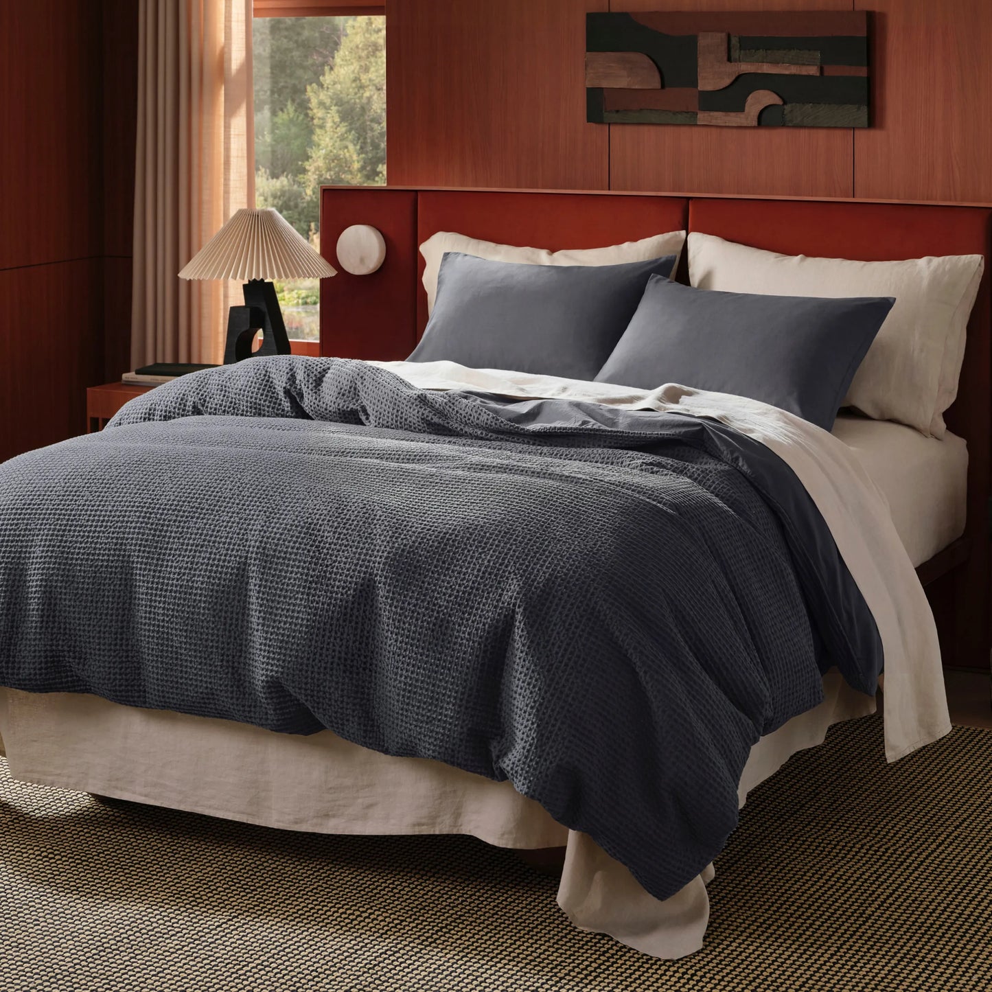 PureWoven™ Cotton Waffle Weave Duvet Cover