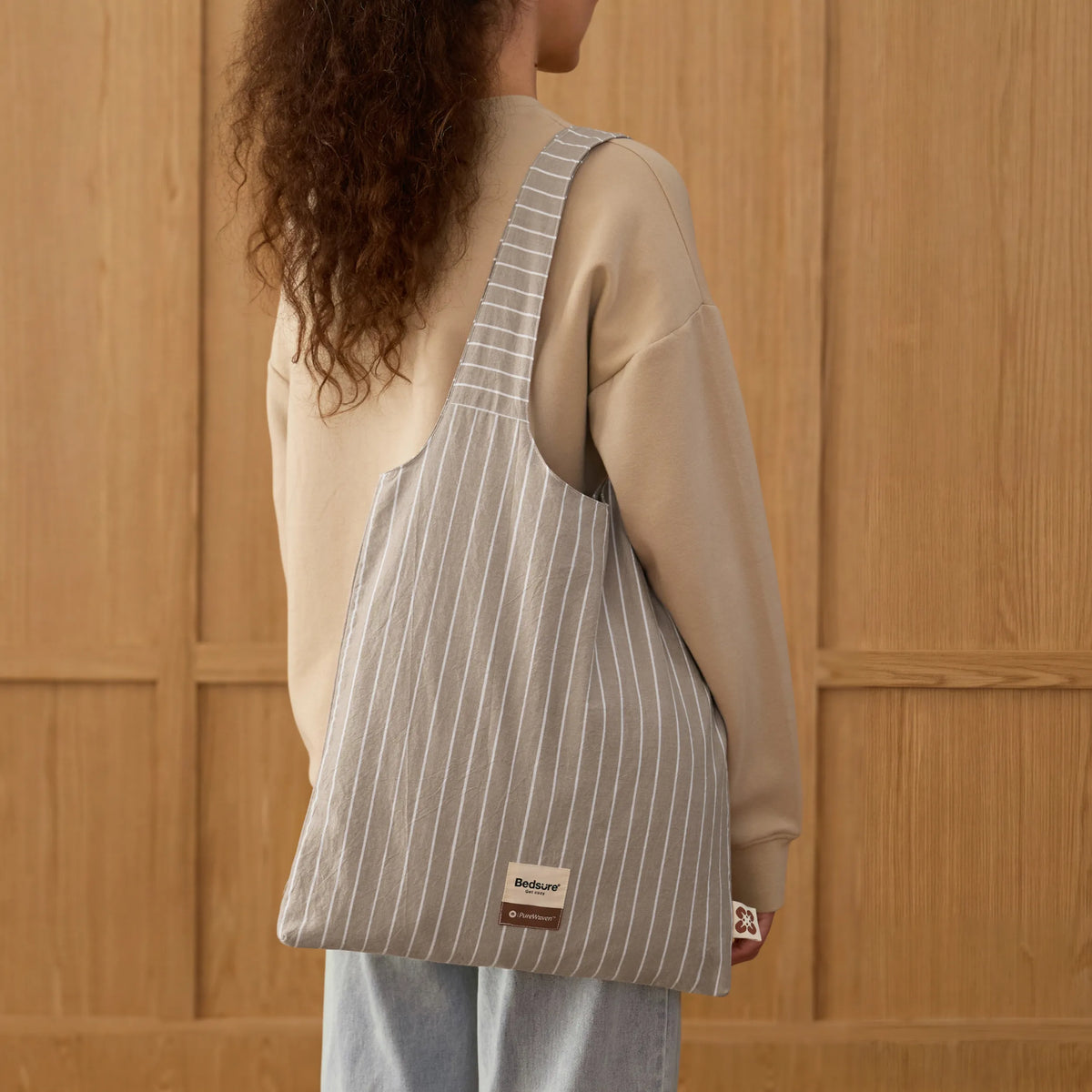 Washed Cotton Tote Bag