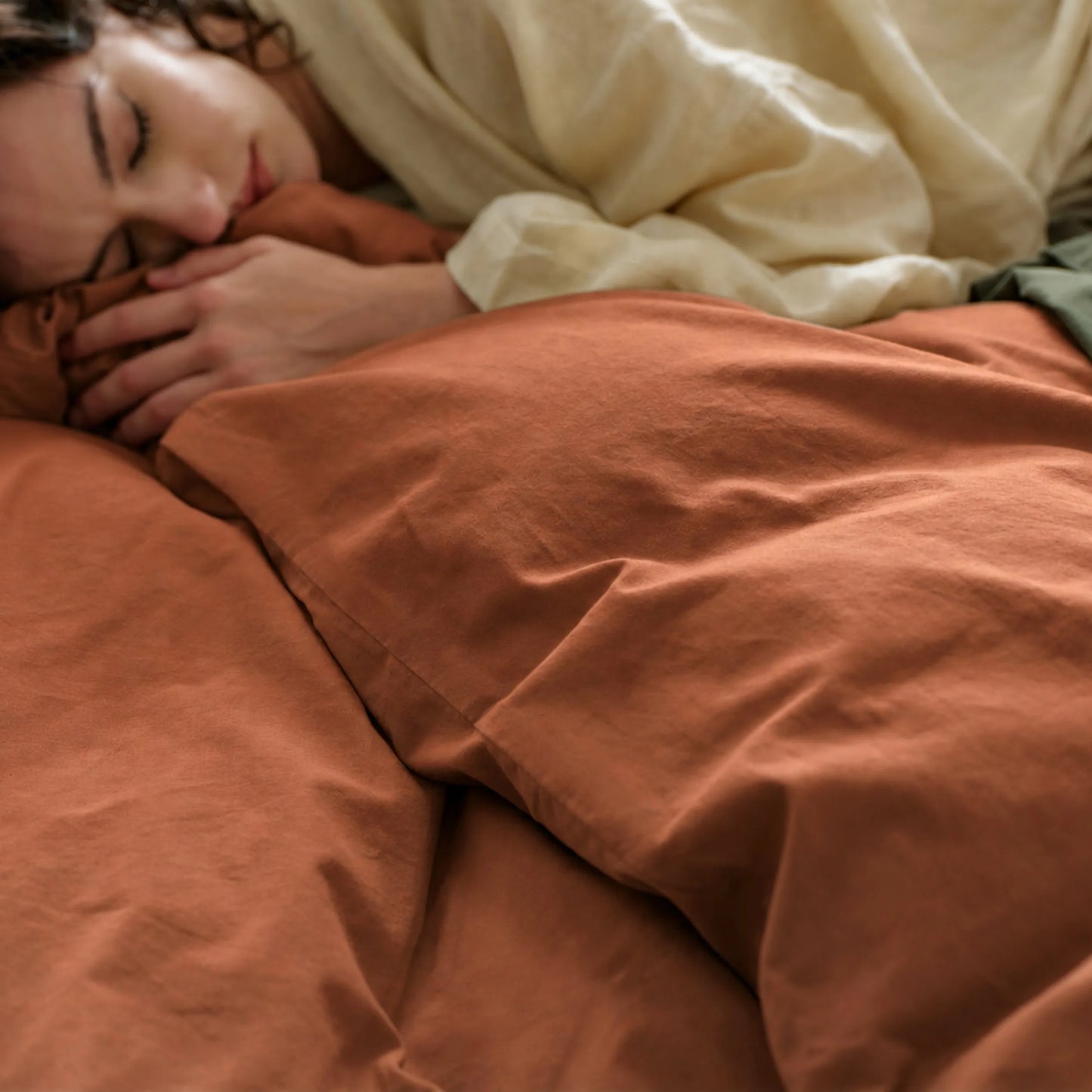 PureWoven™ Washed Cotton Duvet Cover Set