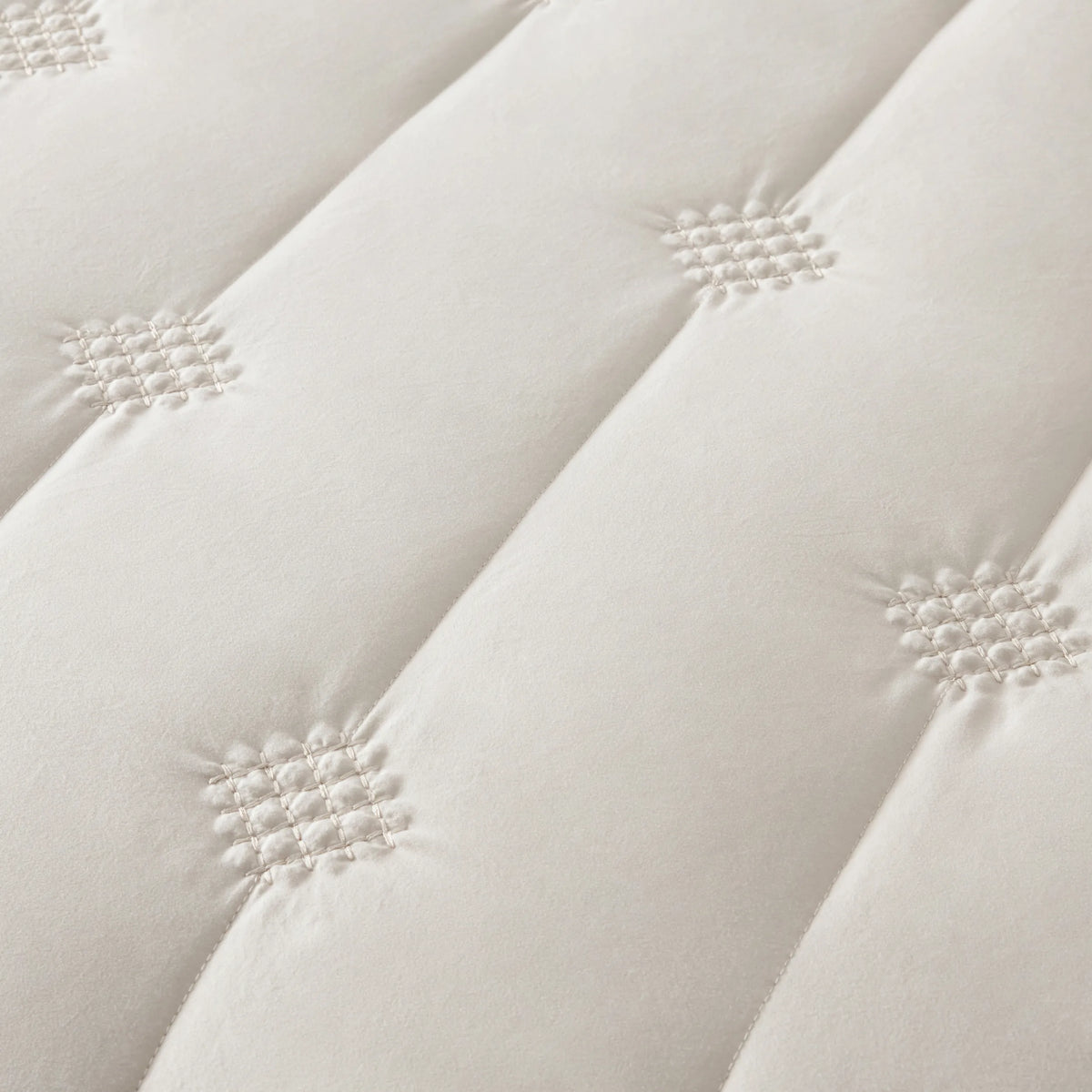 Prewashed Diamond Quilt Set