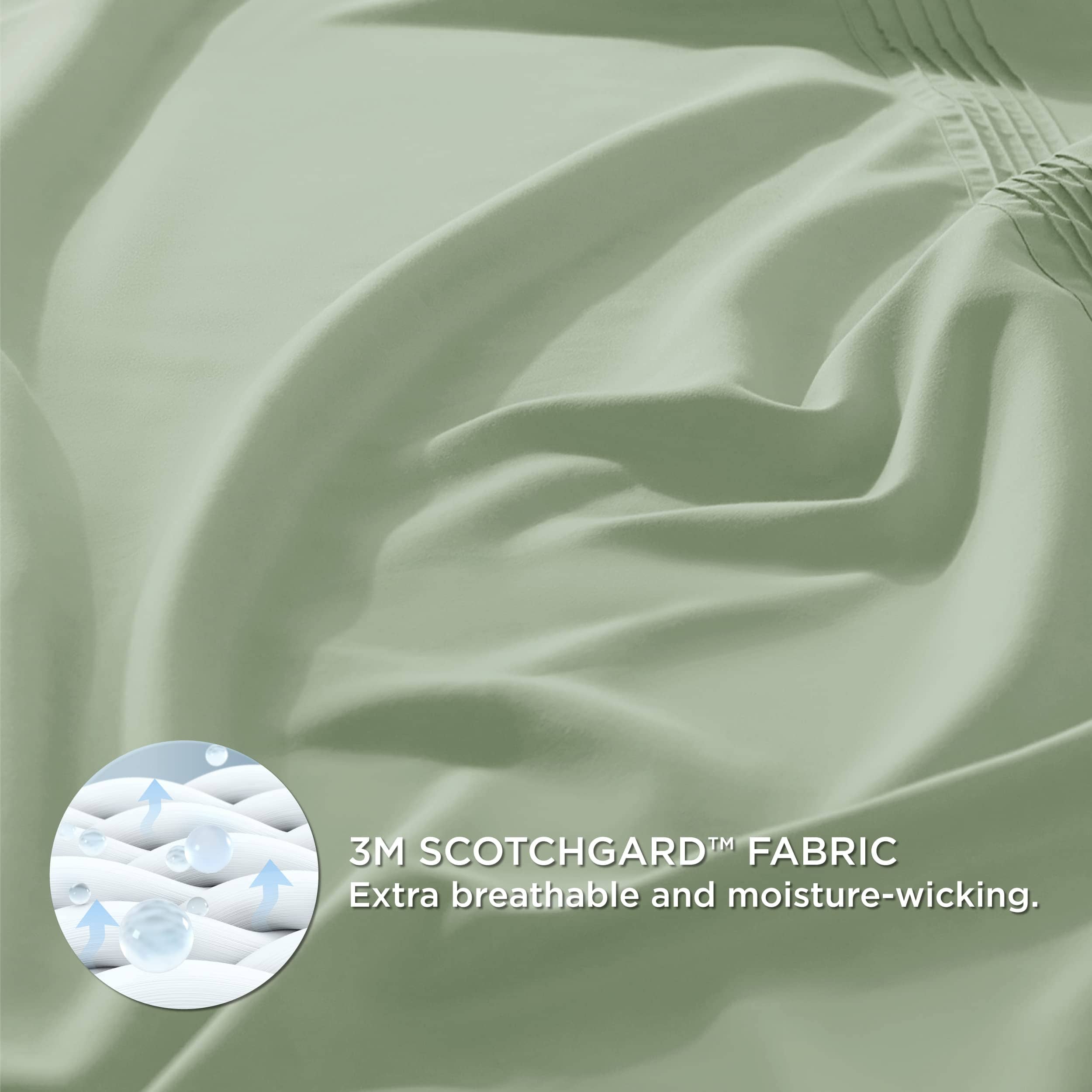 Moisture-Wicking Polyester sheet set