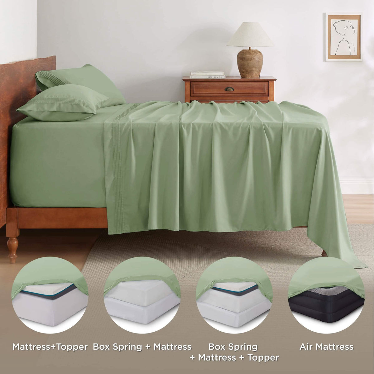 GentleSoft™ Moisture-Wicking Sheet Set