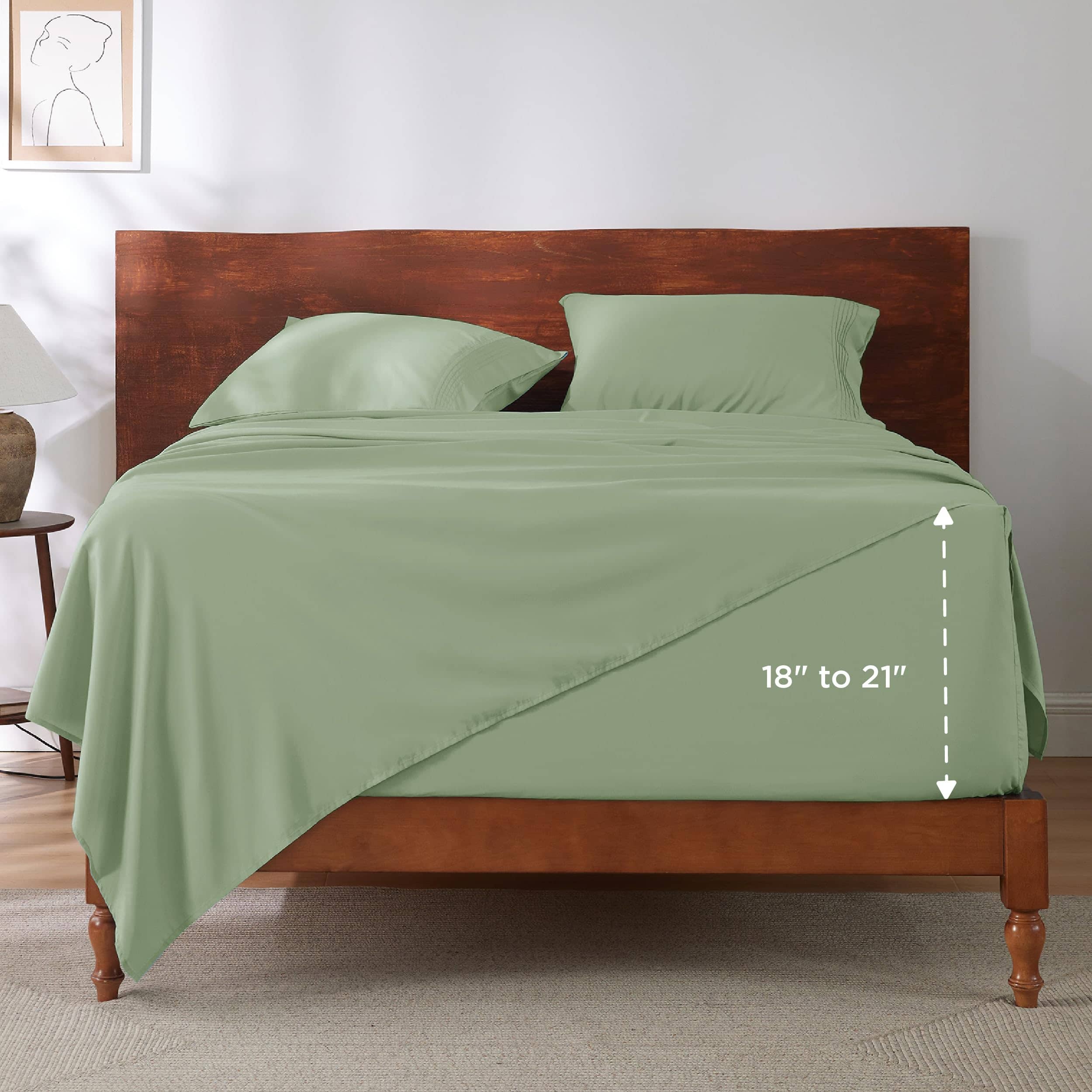 Moisture-Wicking Polyester sheet set