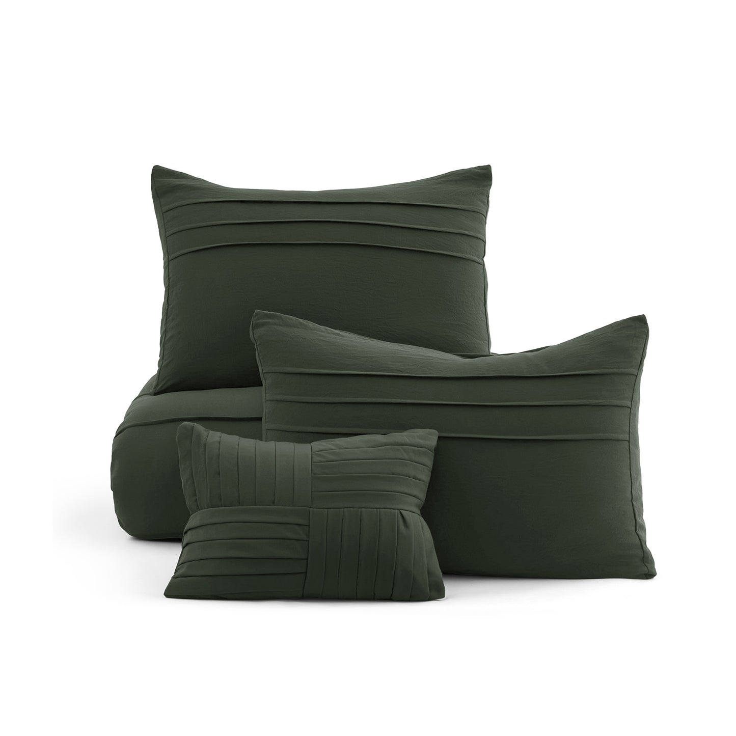 GentleSoft® Pinch Pleat Comforter Set
