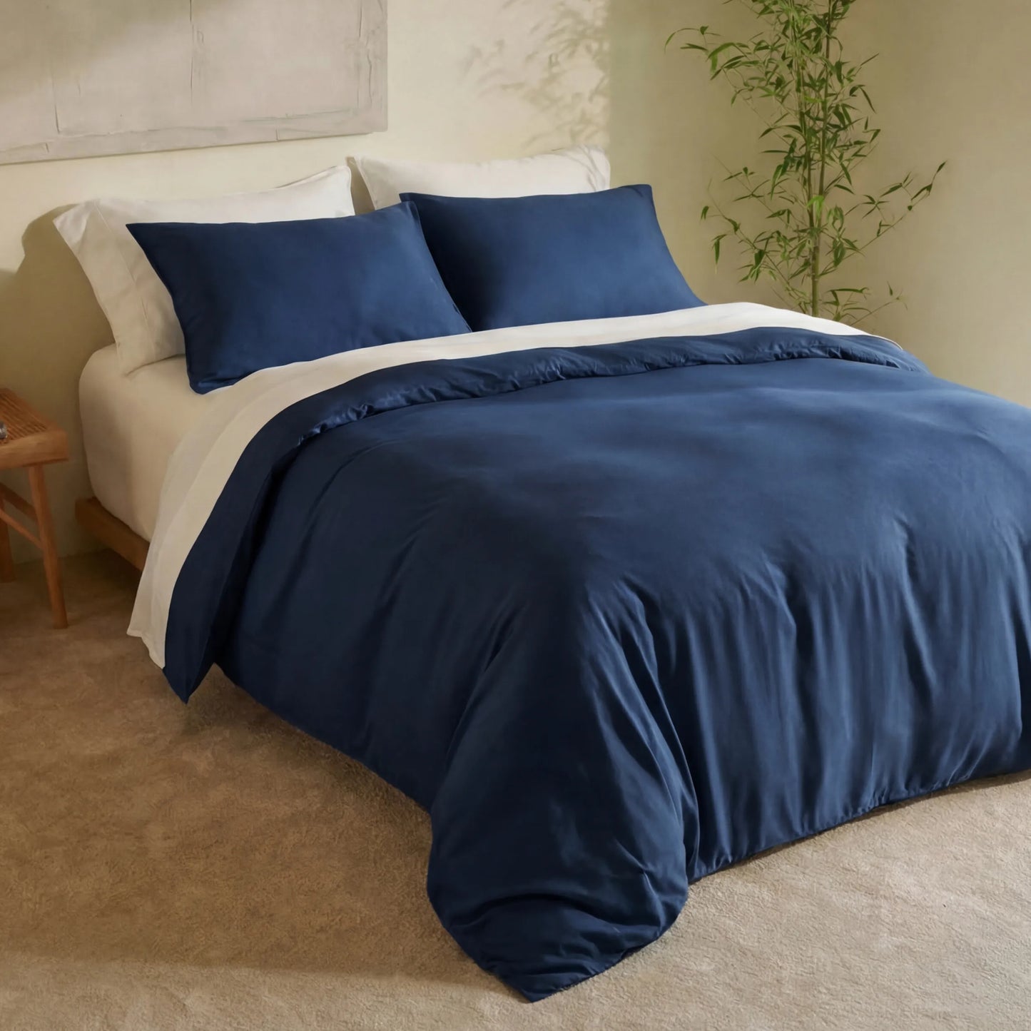 PureWoven™ Organically Grown Bamboo Viscose Duvet Cover Set