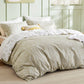 Reversible Floral Print Comforter Set