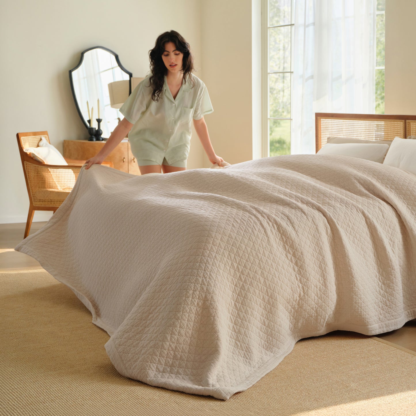 PureWoven™ 100% Cotton 8-Layer Gauze Blanket