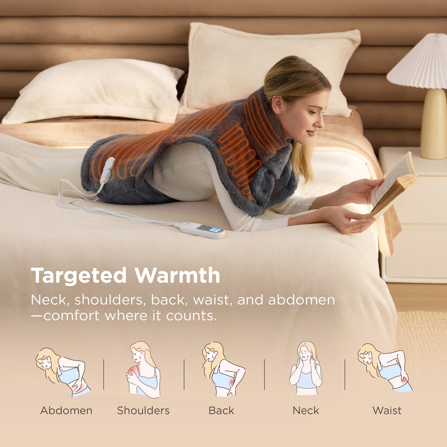 GentleSoft® Smart Core Warmth Heating Pad