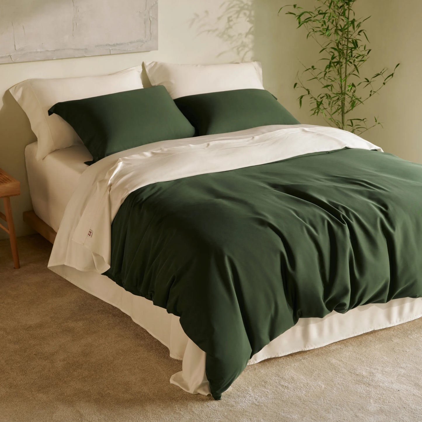 PureWoven™ Organically Grown Bamboo Viscose Duvet Cover Set
