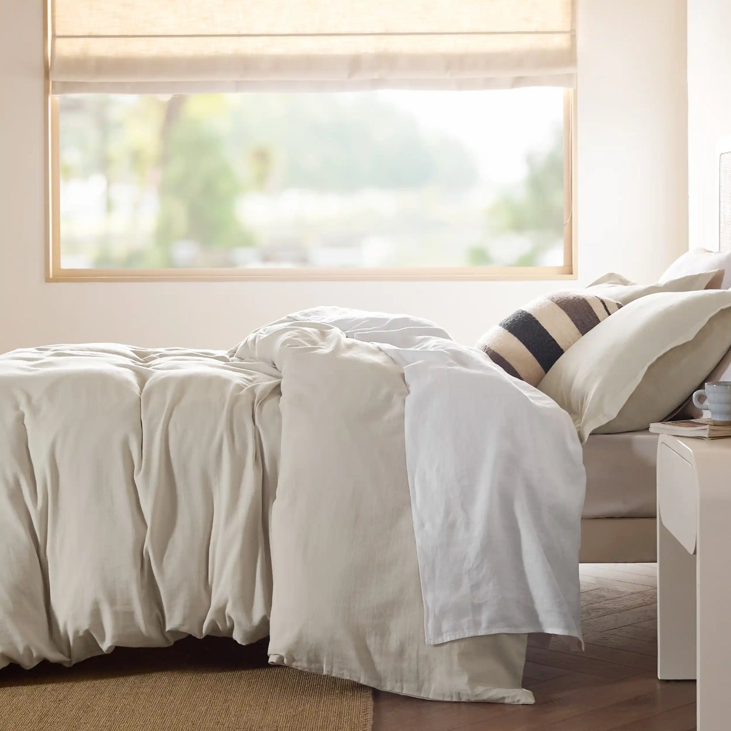 PureWoven™ 100% Muslin Duvet Cover Set