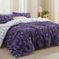 Reversible Floral Print Comforter Set