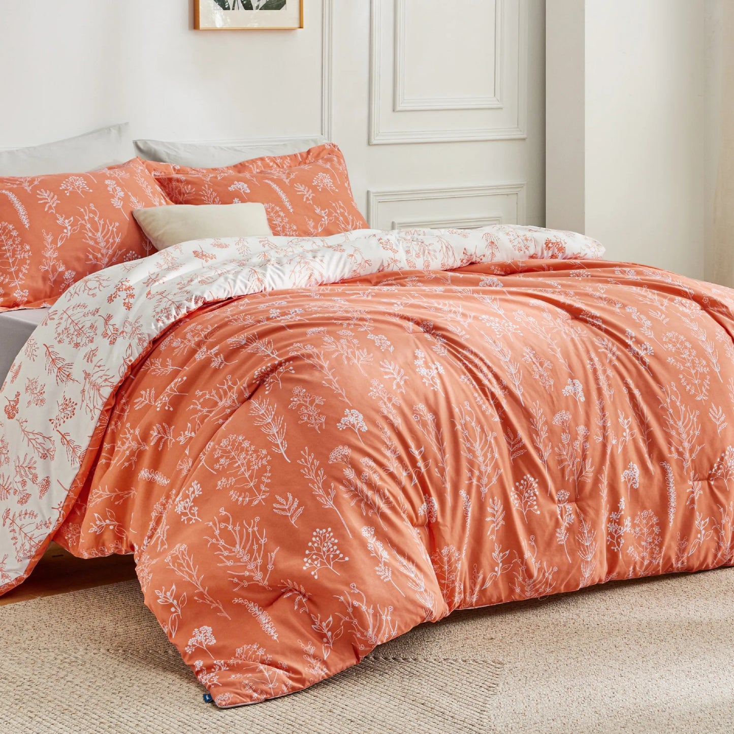 Floral Comforter Set