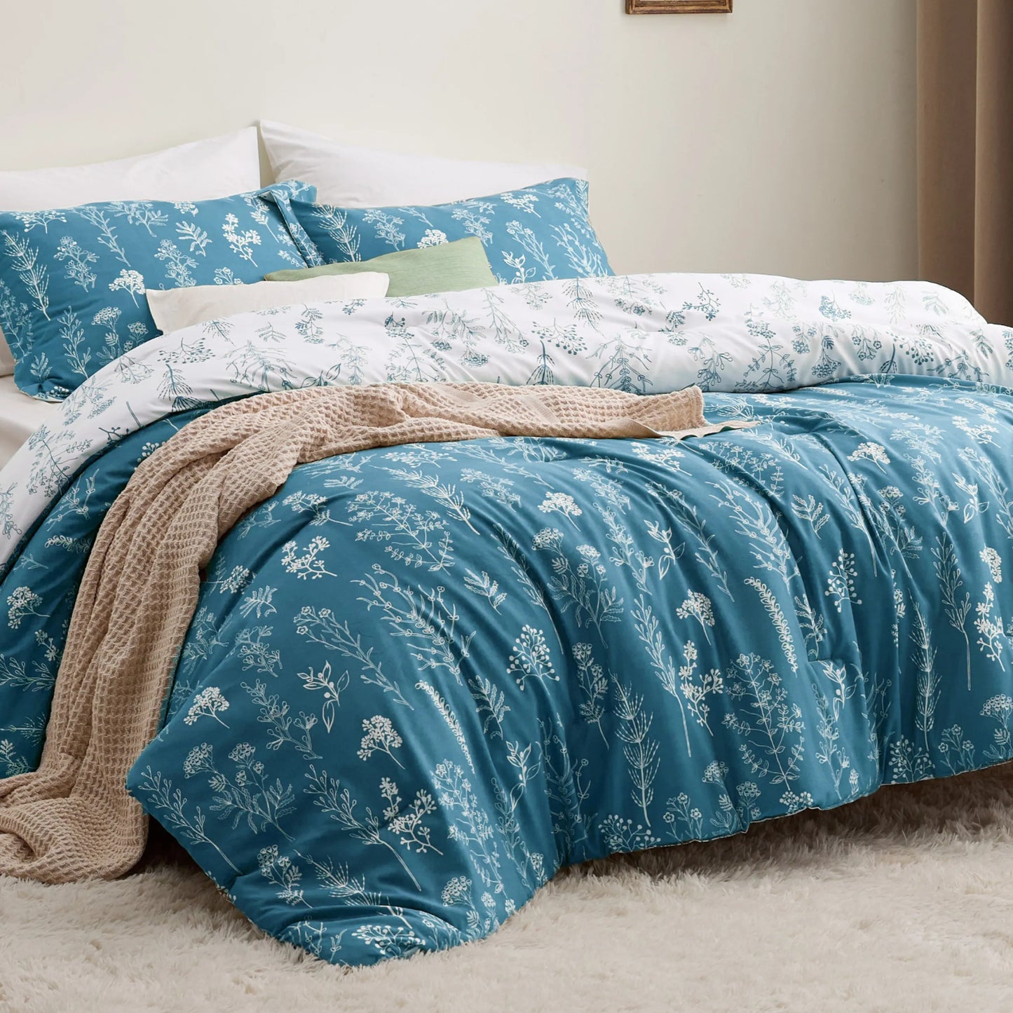 Floral Comforter Set