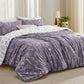 Reversible Floral Print Comforter Set