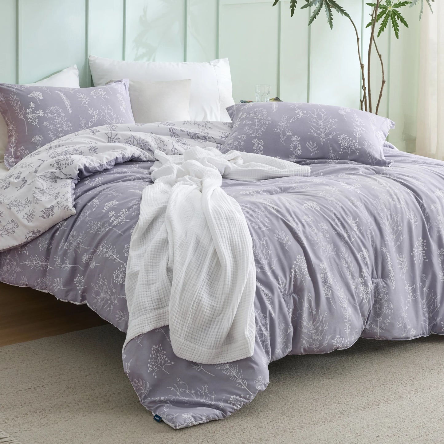 Floral Comforter Set