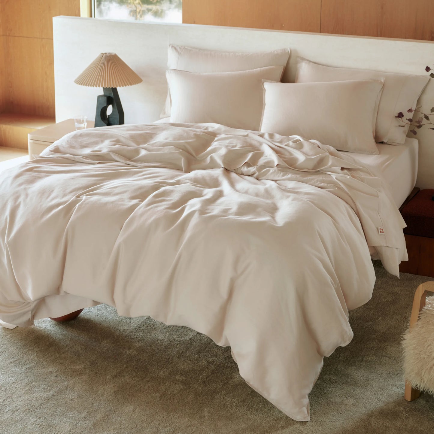 GentleSoft® Organic Cotton Duvet Cover Set