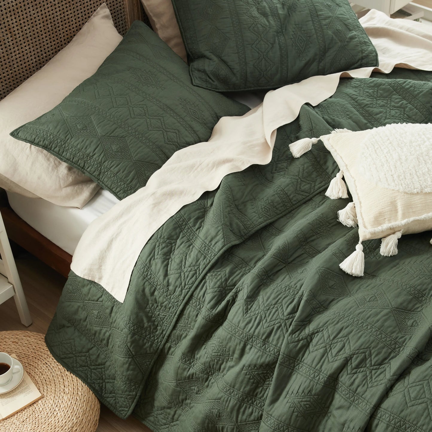 Voile Cotton Quilt Set