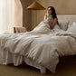 GentleSoft® Washed Linen Duvet Cover Set
