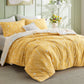 Reversible Floral Print Comforter Set