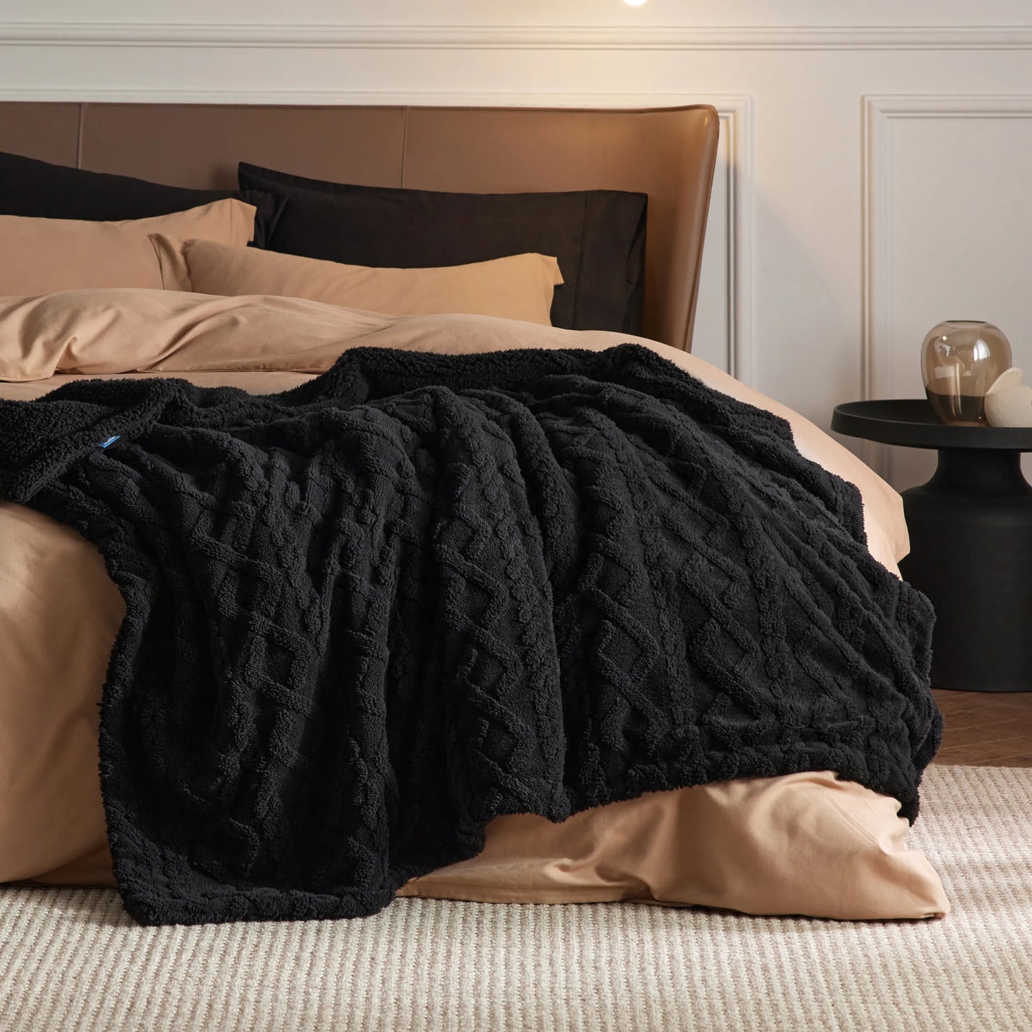 Sherpa Throw Blanket For Couch