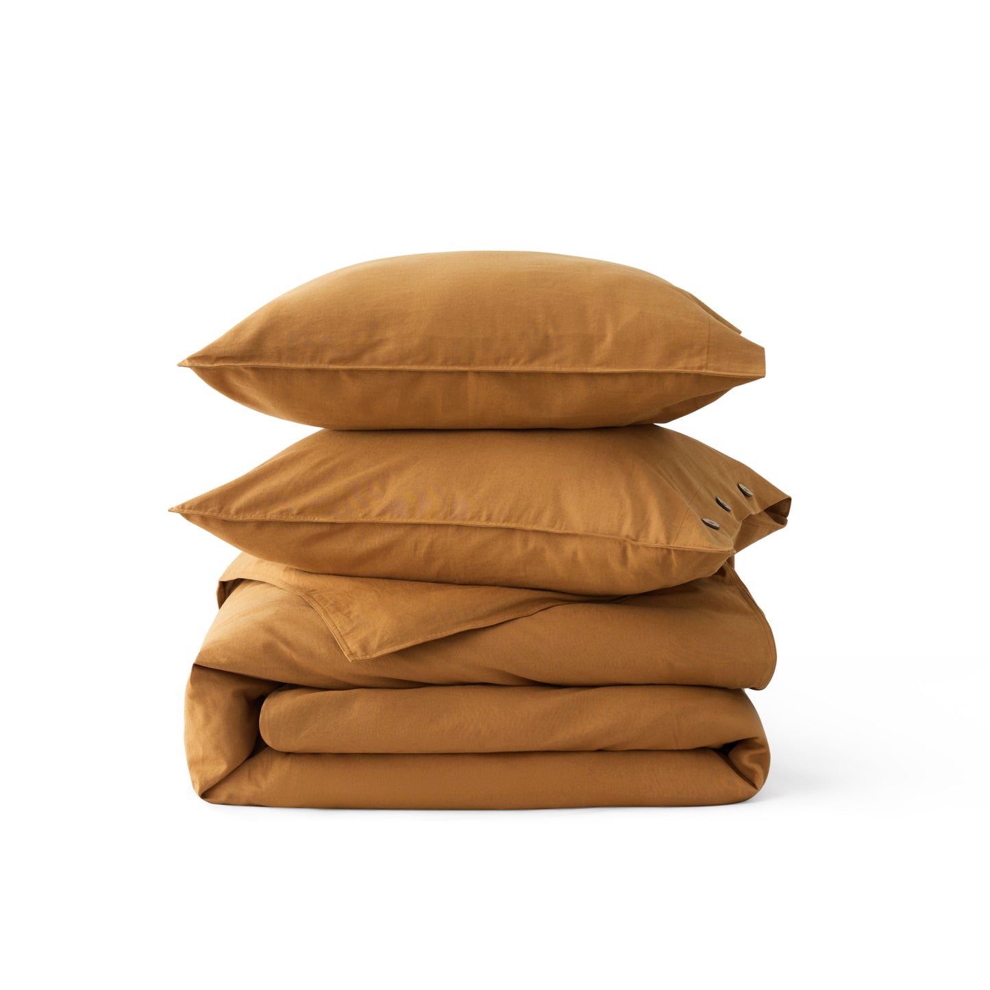 GentleSoft® Cotton Linen Hybrid Duvet Cover Set