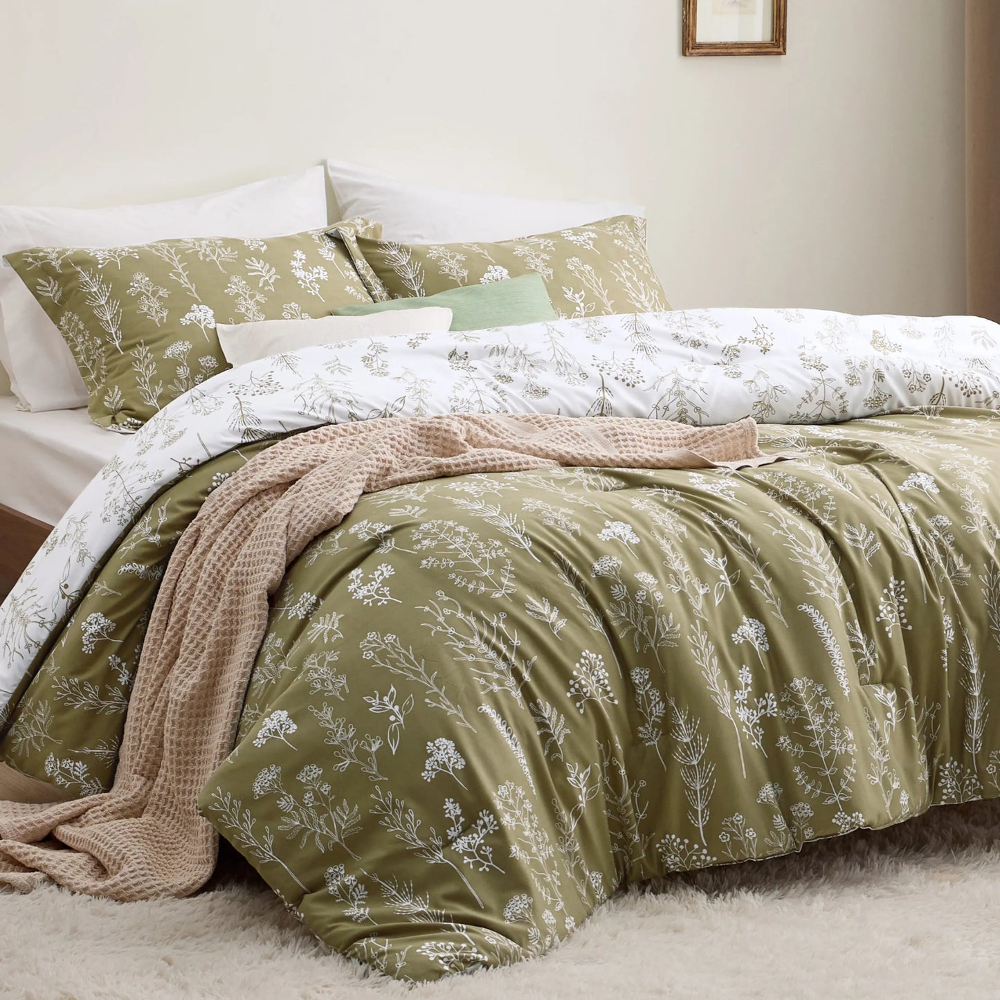 Floral Comforter Set