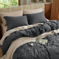 PureWoven™ Washed Cotton Duvet Cover Set
