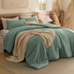 Prewashed Plain Comforter Set