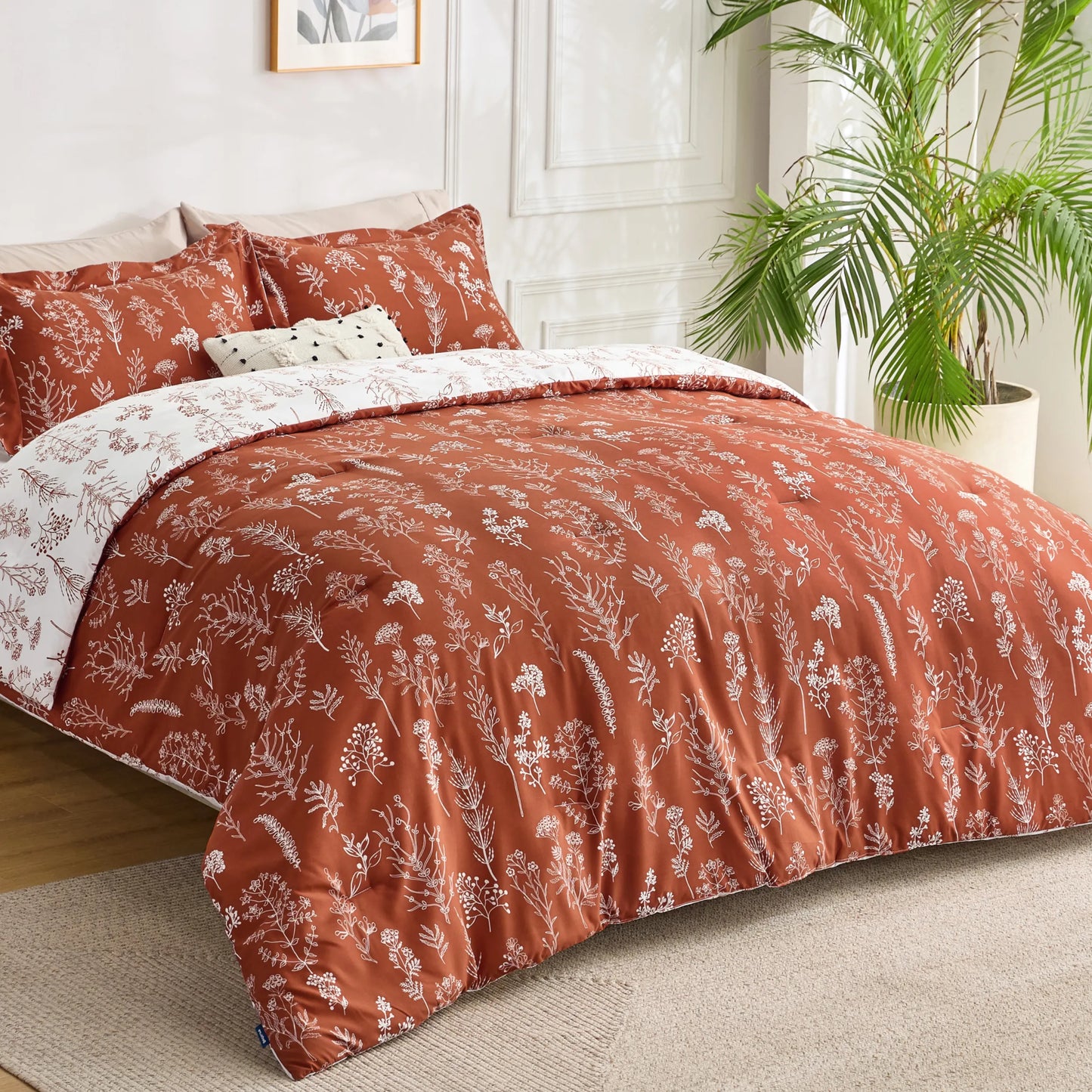 Floral Comforter Set