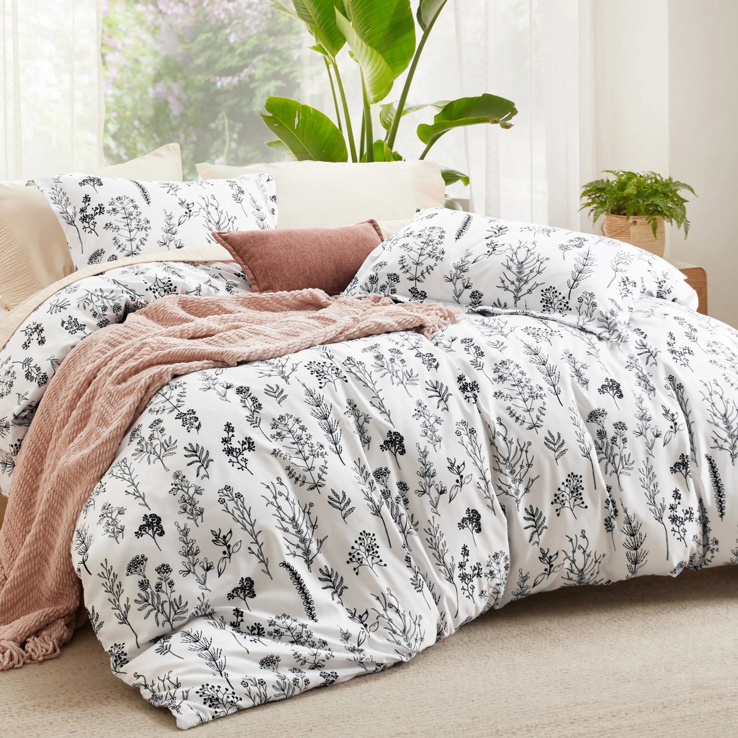 Floral Comforter Set