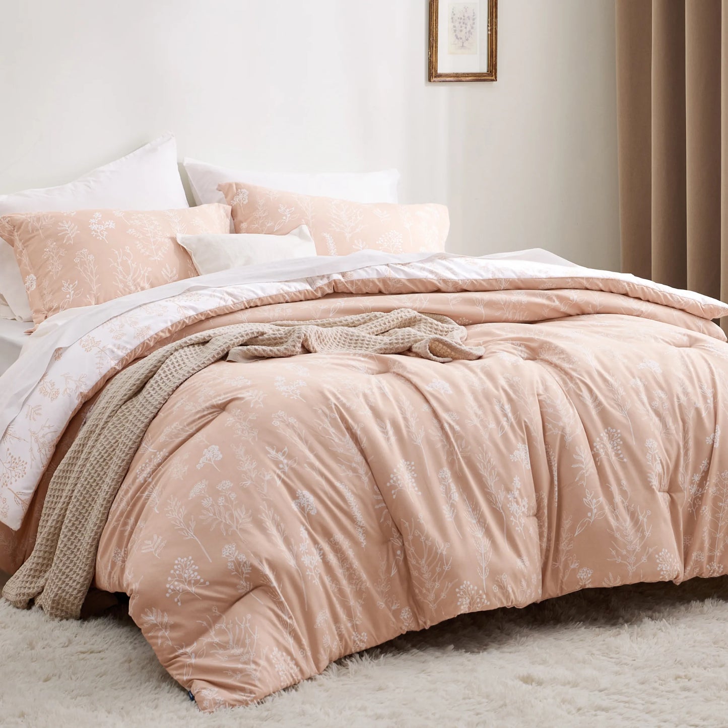 Floral Comforter Set