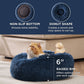 Calming Donut Bed for Dogs and Cats