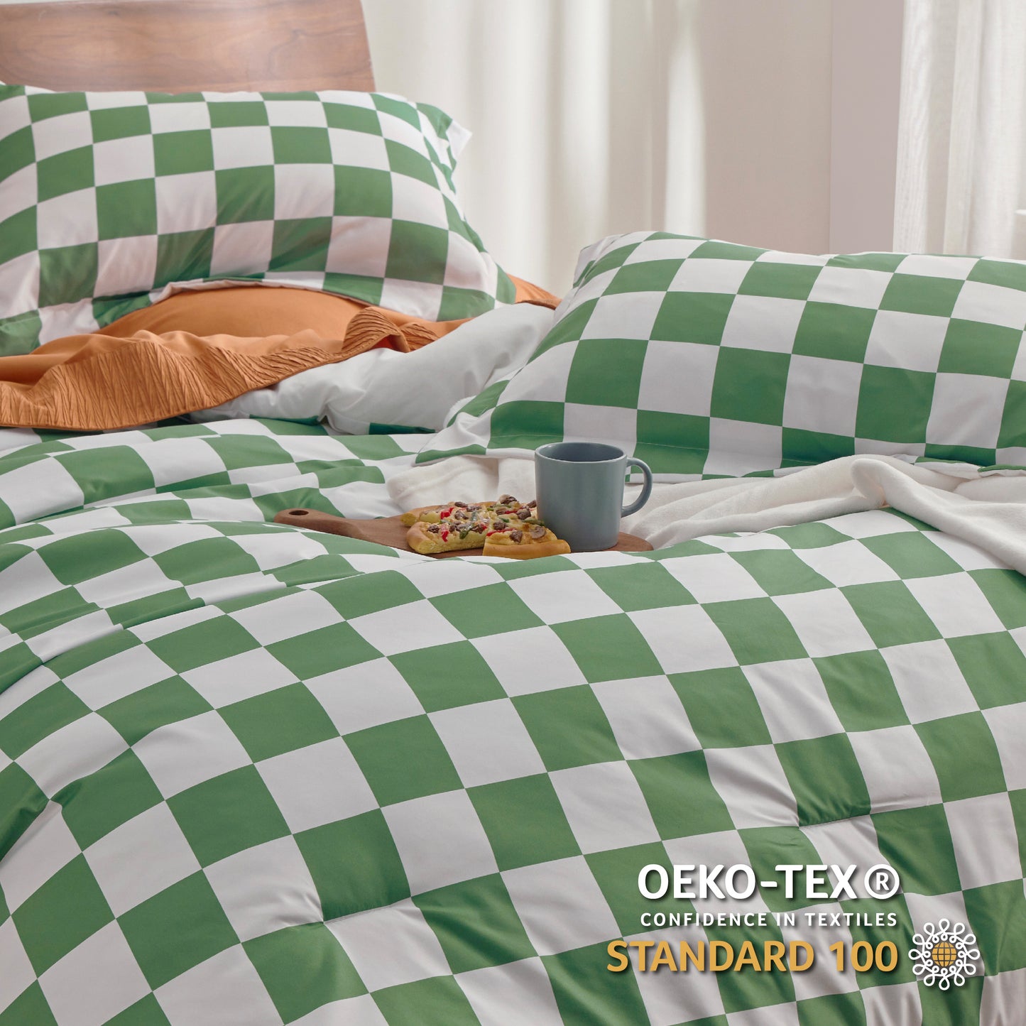 Retro Botanical Comforter Set