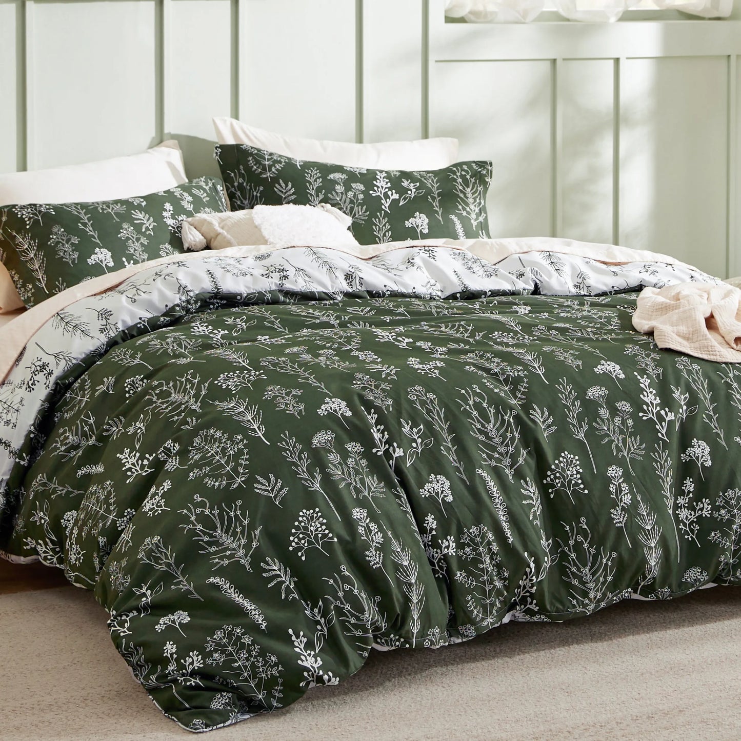 Floral Comforter Set