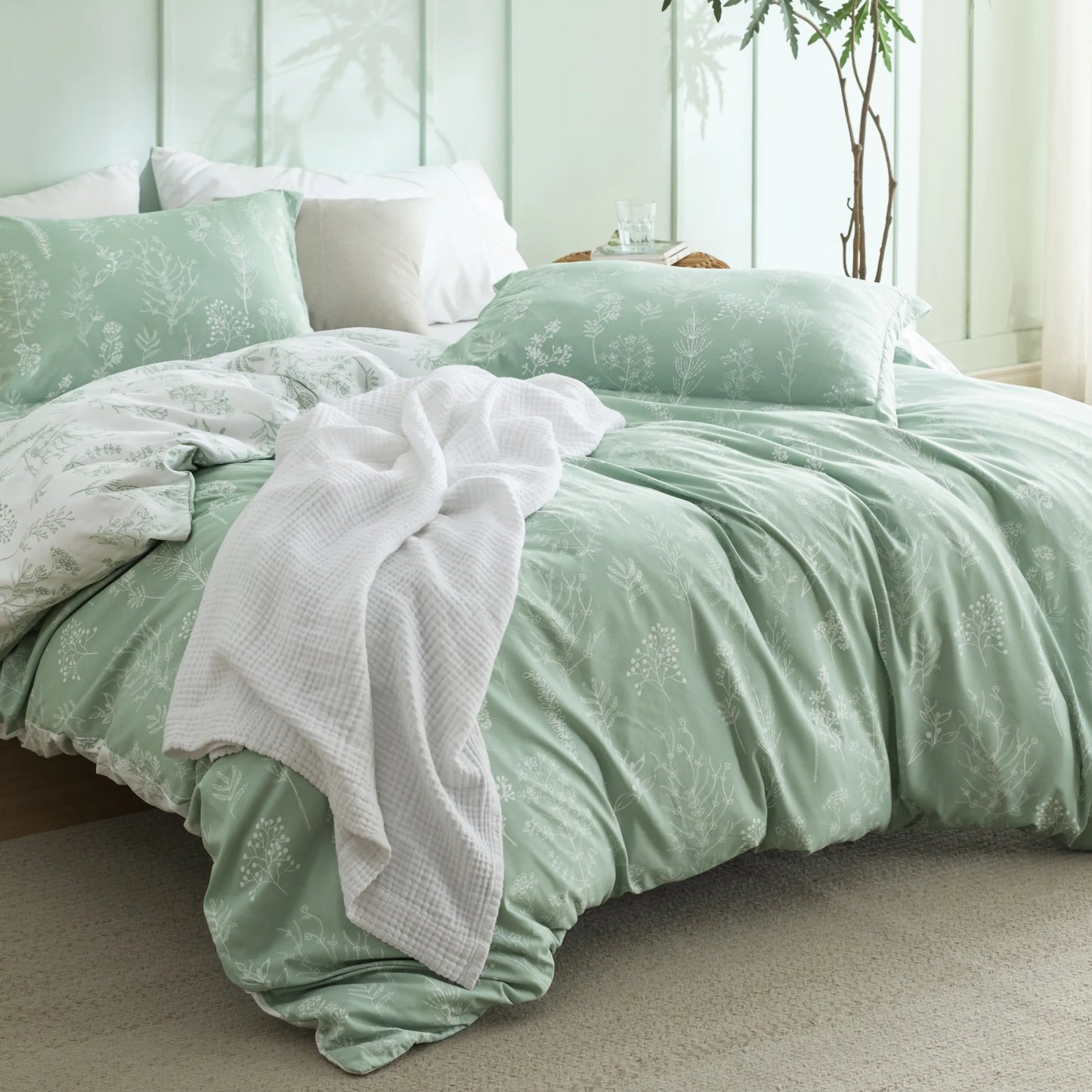 Floral Comforter Set