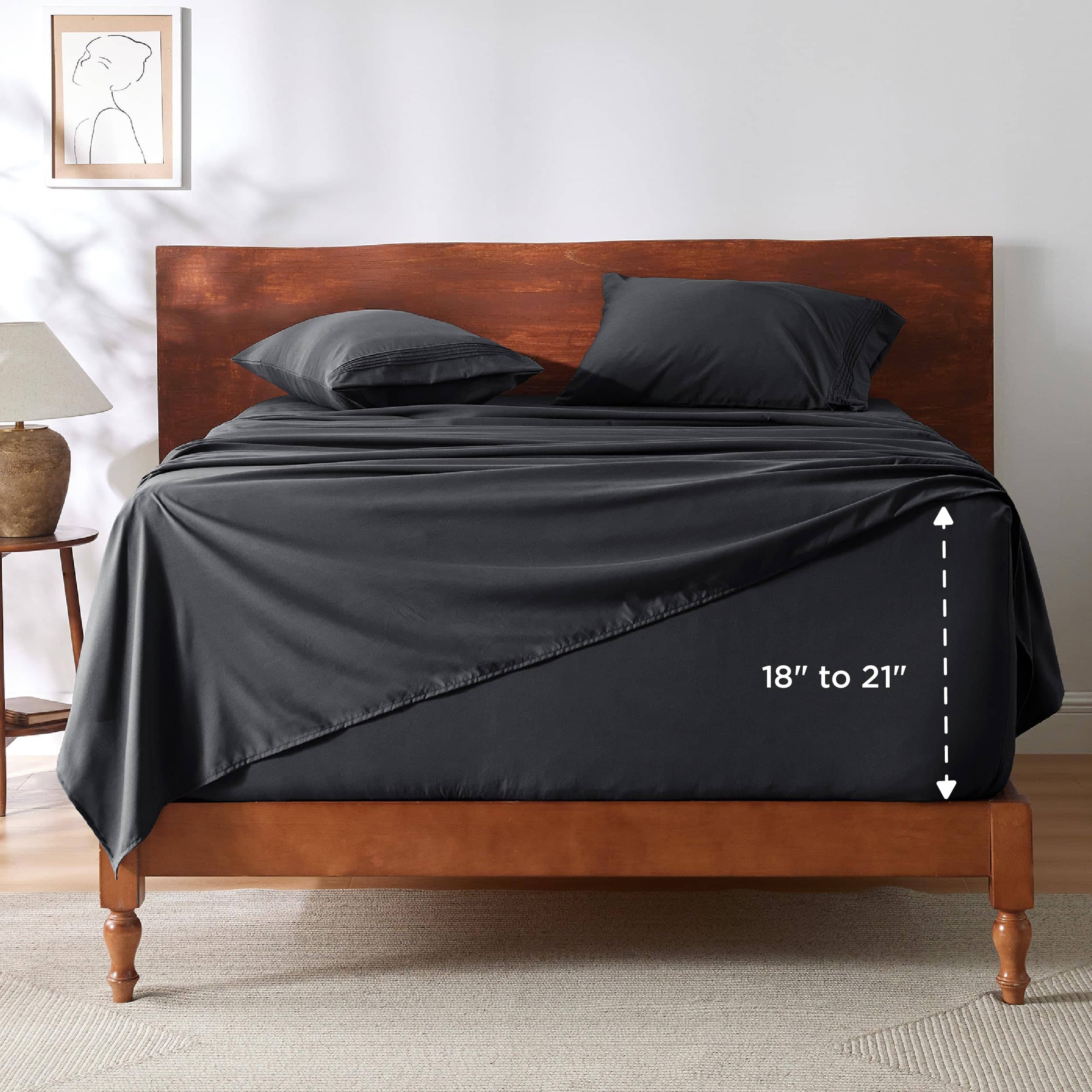 Moisture-Wicking Polyester sheet set