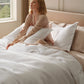 PureWoven™ Cotton Waffle Weave Duvet Cover Set
