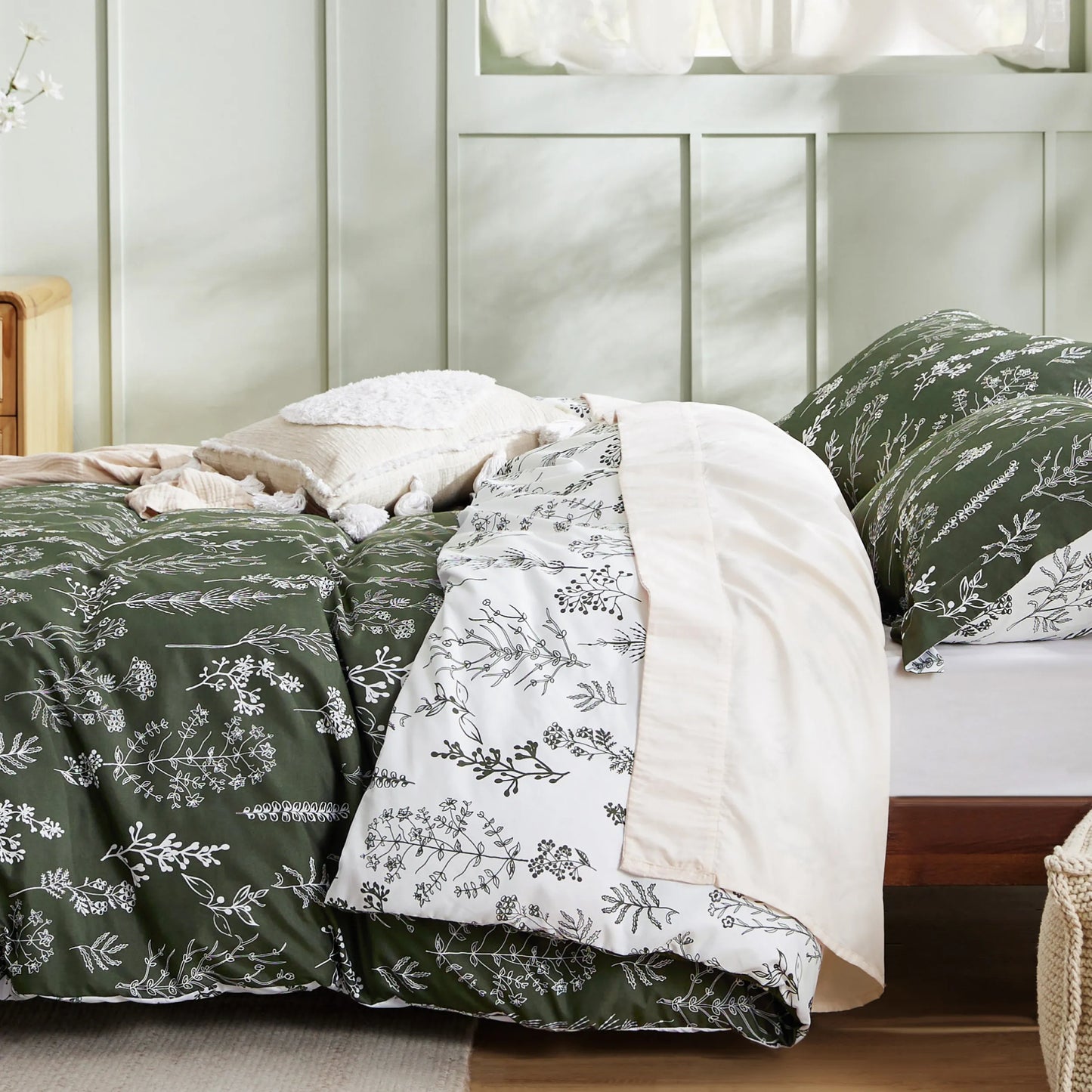 Floral Comforter Set