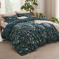 Reversible Floral Duvet Cover Set
