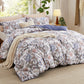 Reversible Floral Duvet Cover Set