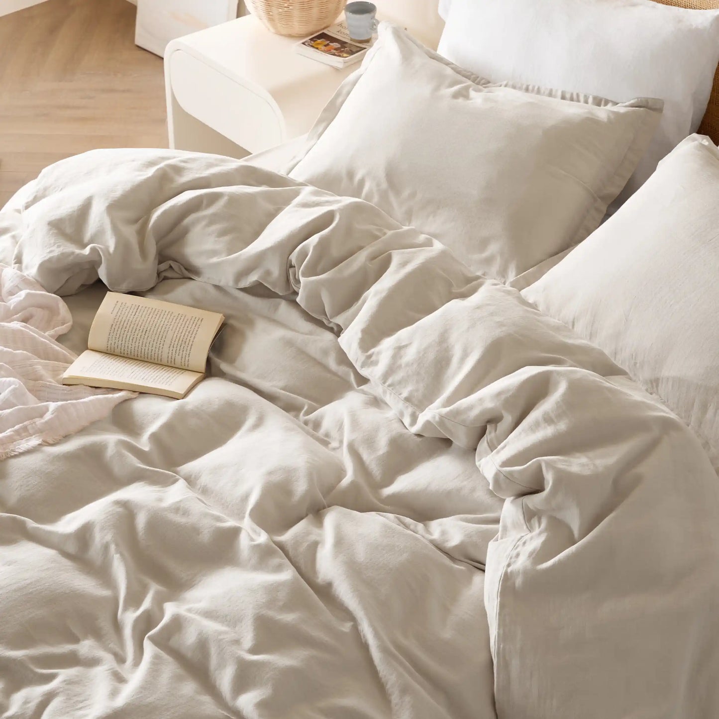 PureWoven™ 100% Muslin Duvet Cover Set