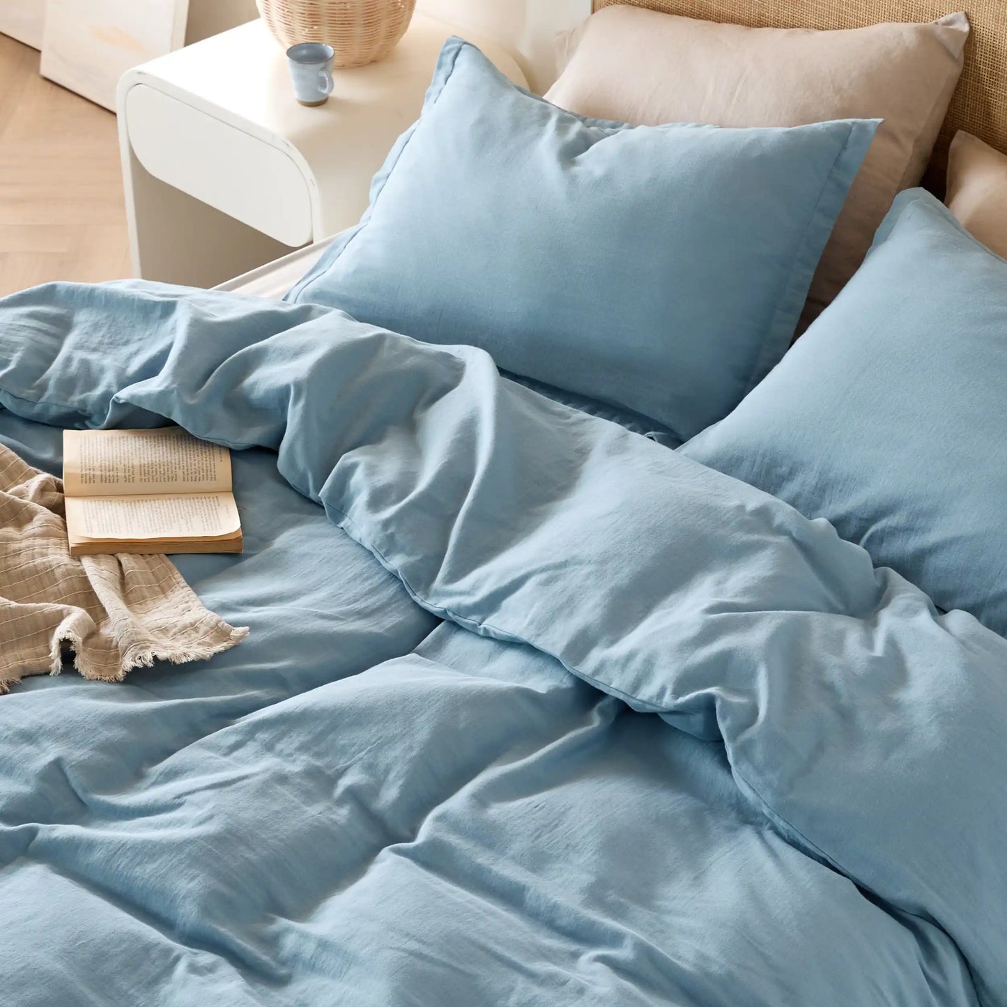 PureWoven™ 100% Muslin Duvet Cover Set