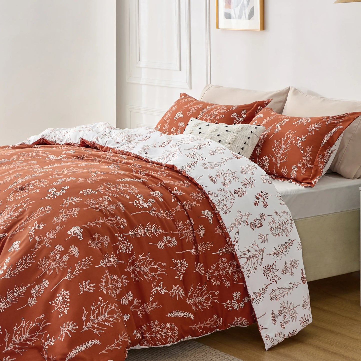 Floral Comforter Set