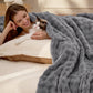 GentleSoft® Bubble Sherpa Fleece Blanket