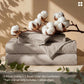 PureWoven™ Washed Cotton Duvet Cover Set