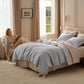 PureWoven™ Cotton Waffle Weave Duvet Cover Set