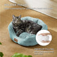 Solid Round Pet Bed