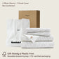 PureWoven™ Cotton Waffle Space-Dyed Duvet Cover Set